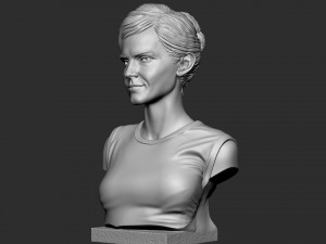 Emma Watson 3D Принт Модель
