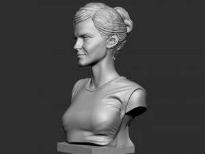 Emma Watson 3D Print Model