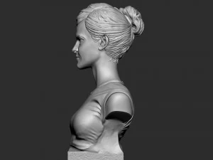Emma Watson 3D Print Model