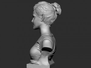 Emma Watson 3D Принт Модель
