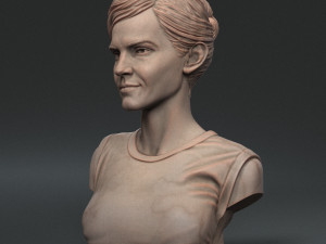 Emma Watson 3D Принт Модель
