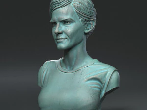 Emma Watson 3D Print Model