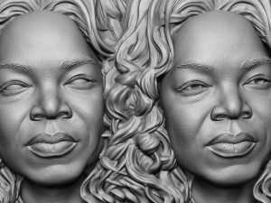 Oprah Winfrey 3D Print Model