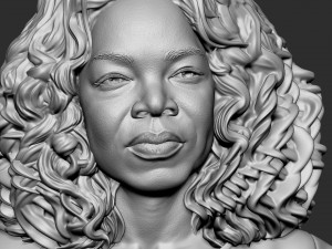 Oprah Winfrey 3D Print Model