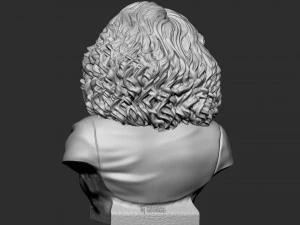 Oprah Winfrey 3D Print Model