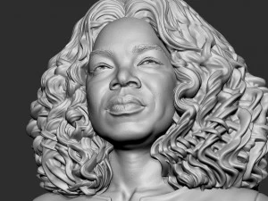 Oprah Winfrey 3D Print Model
