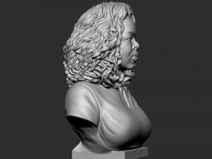 Oprah Winfrey 3D Print Model