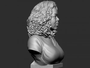 Oprah Winfrey 3D Print Model