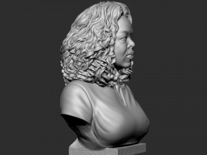 Oprah Winfrey 3D Print Model