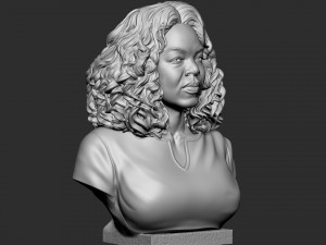 Oprah Winfrey 3D Print Model