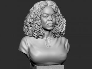 Oprah Winfrey 3D Print Model