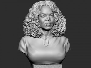 Oprah Winfrey 3D Print Model