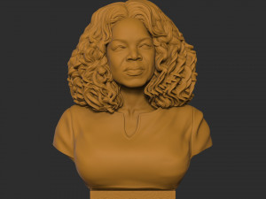 Oprah Winfrey 3D Print Model
