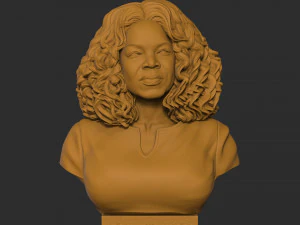 Oprah Winfrey 3D Print Model