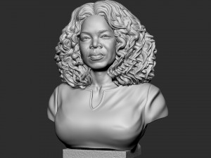 Oprah Winfrey 3D Print Model