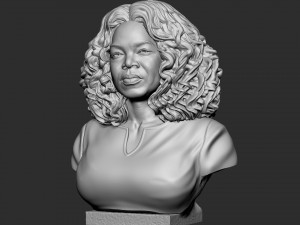 Oprah Winfrey 3D Print Model