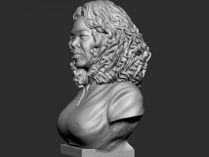 Oprah Winfrey 3D Print Model