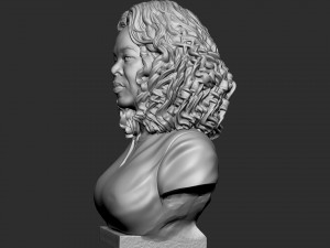 Oprah Winfrey 3D Print Model
