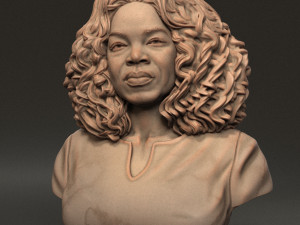 Oprah Winfrey 3D 프린트 모델