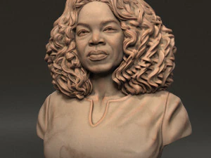 Oprah Winfrey Modello di stampa 3D