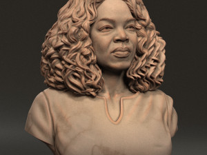 Oprah Winfrey 3D Print Model
