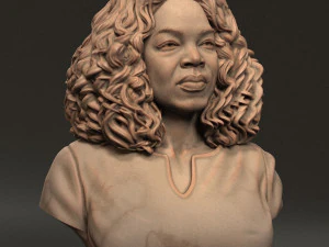 Oprah Winfrey 3D Print Model