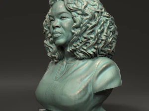 Oprah Winfrey 3D Print Model