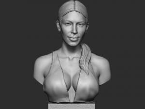 Kim Kardashian 3D Print Model
