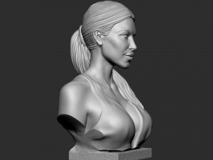 Kim Kardashian 3D Print Model