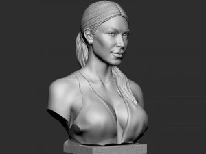 Kim Kardashian 3D Print Model