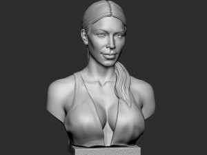 Kim Kardashian 3D Print Model