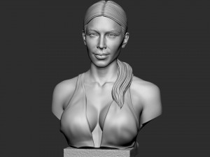 Kim Kardashian 3D Print Model