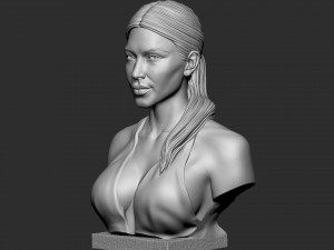 Kim Kardashian 3D Print Model