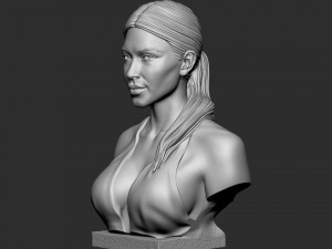 Kim Kardashian 3D Print Model