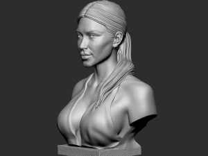 Kim Kardashian 3D Print Model