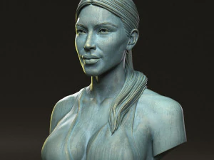 Kim Kardashian Modèles 3D en vedette