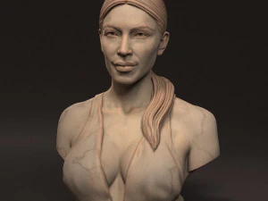 Kim Kardashian 3D Print Model