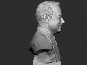 Tom Hanks 3Dプリントモデル