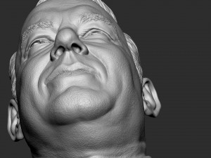 Tom Hanks 3Dプリントモデル