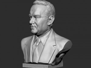 Tom Hanks 3Dプリントモデル