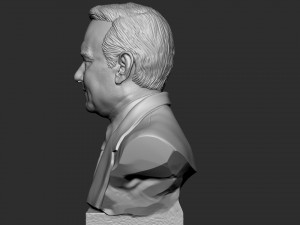 Tom Hanks 3Dプリントモデル