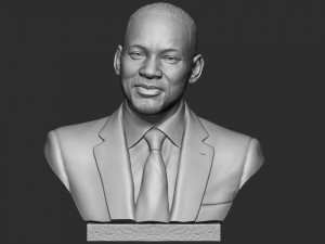 Will Smith 3Dプリントモデル
