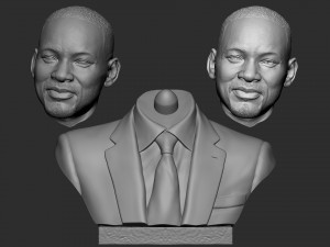 Will Smith 3Dプリントモデル