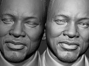 Will Smith 3Dプリントモデル