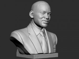 Will Smith 3Dプリントモデル