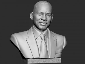 Will Smith 3Dプリントモデル