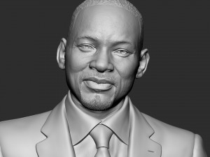 Will Smith 3Dプリントモデル
