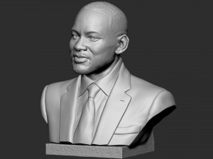 Will Smith 3Dプリントモデル