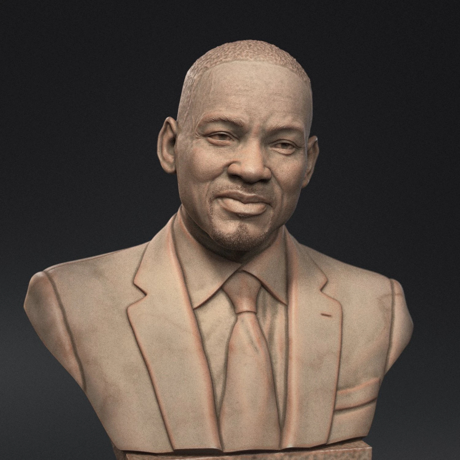 Will Smith 3D Print Model .c4d .max .obj .3ds .fbx .stl .blend