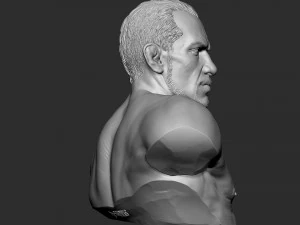 Busto de Tony Ferguson Modelo de Impressão 3D